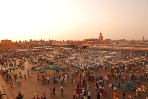 Place Jamaa el-Fna à Marrakech, le coeur vibrant du Maroc